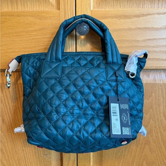 NWT MZ Wallace Small Sutton Deluxe - Emerald - Picture 2 of 6